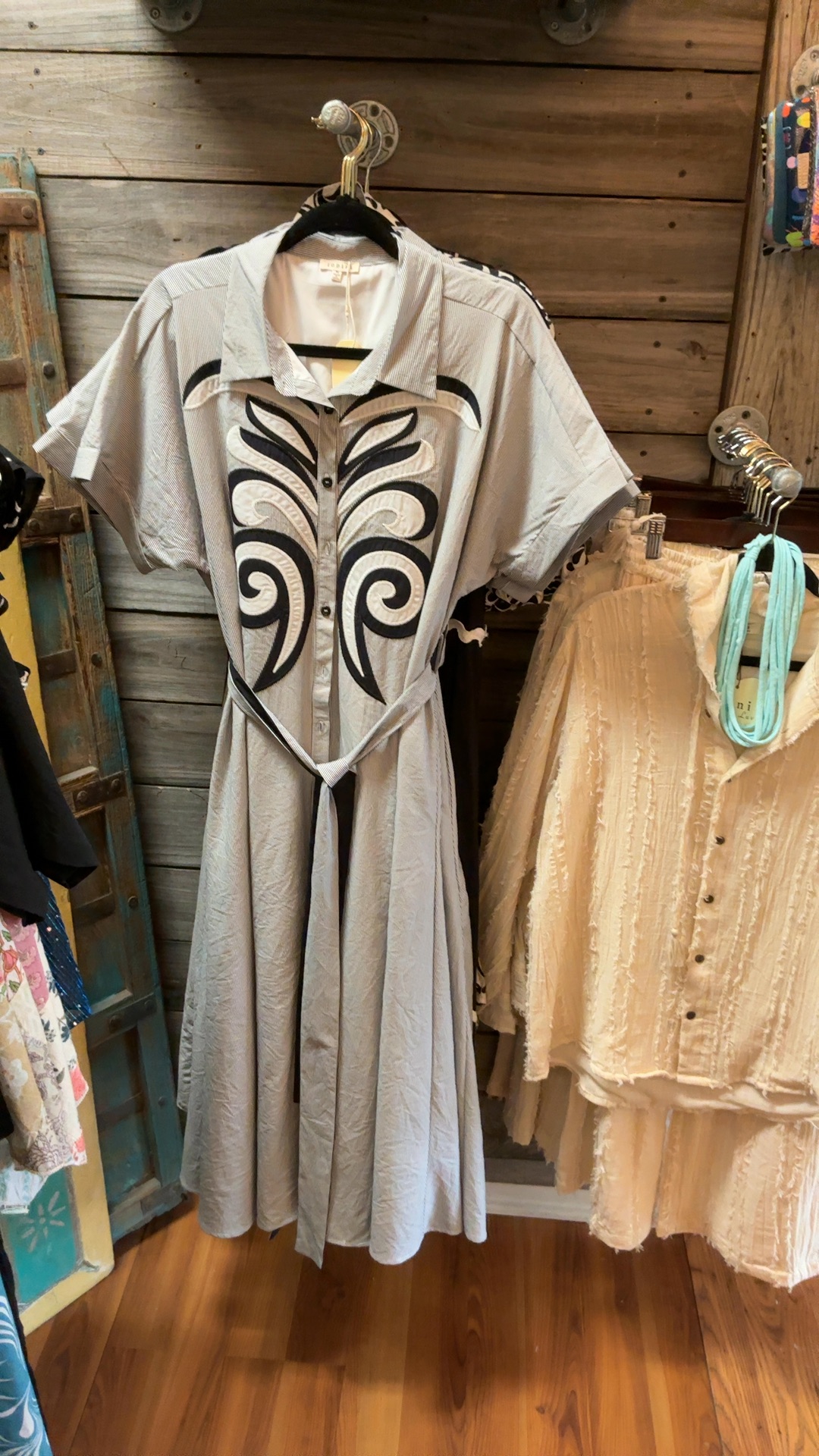 thml embroidered shift dress No Comparison Ivory Floral Embroidered Mini Shift Dress